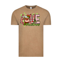 Vintage Coffee love christmas deer Vintage Tee - MaliasSmallBusiness