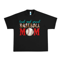 Black Loud And Proud Baseball Mom Urban Heavy Tee - BundleAndBundleShop