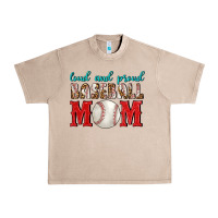 French Oak Loud And Proud Baseball Mom Urban Heavy Tee - BundleAndBundleShop