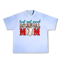 Grape Ice Loud And Proud Baseball Mom Urban Heavy Tee - BundleAndBundleShop