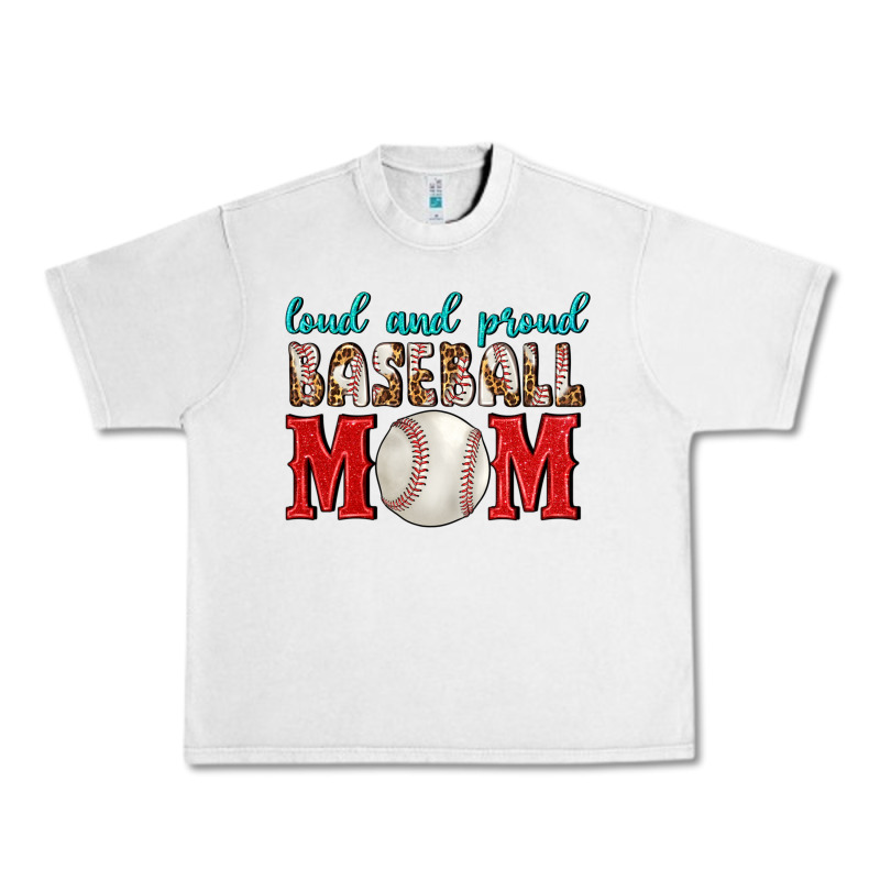 Loud And Proud Baseball Mom Urban Heavy Tee by BundleAndBundleShop | Teevron