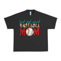 Pigment Black Loud And Proud Baseball Mom Urban Heavy Tee - BundleAndBundleShop