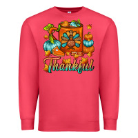 Cardinal Thankful Thanksgiving Coffee Mug Premium Sweatshirt - FaDigitalArtStudio