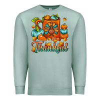 Seafoam Thankful Thanksgiving Coffee Mug Premium Sweatshirt - FaDigitalArtStudio