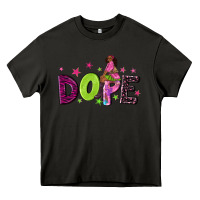 Asphalt dope with afro black woman Heavy Core Tee - NancyCooperArtShop