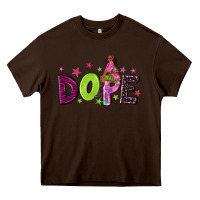 Chocolate Brown dope with afro black woman Heavy Core Tee - NancyCooperArtShop