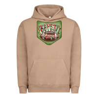 Pigment Burro Christmas Pocket Urban Hoodie - CowhideDigitalArt