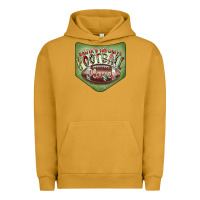 Pigment Peanut Butter Christmas Pocket Urban Hoodie - CowhideDigitalArt