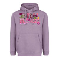 Lavender Xoxo hugs and kisses Valentine's Day Heavyweight Hoodie - FaDigitalArtStudio