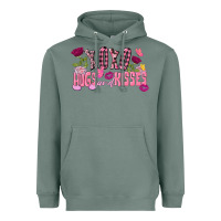 Sage Xoxo hugs and kisses Valentine's Day Heavyweight Hoodie - FaDigitalArtStudio