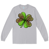 Moon Dust leopard shamrock Long Sleeve Tee - Jasminsmagicworld
