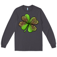 Smoke leopard shamrock Long Sleeve Tee - Jasminsmagicworld