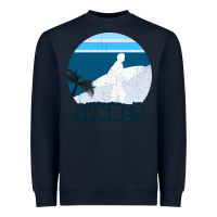 Navy Summer Surf Heavyweight Sweatshirt - Bettercallsaul