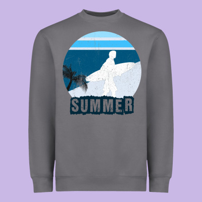 Summer Surf Heavyweight Sweatshirt Designed By Bettercallsaul