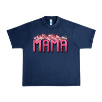 Navy Western Mama Urban Heavy Tee - BundleAndBundleShop