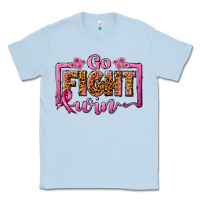 Dusty Blue go fight win Classic Tee - JahusDesignShop