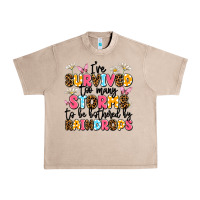 French Oak i've survived too many storms Urban Heavy Tee - JahusDesignShop