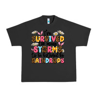 Pigment Black i've survived too many storms Urban Heavy Tee - JahusDesignShop