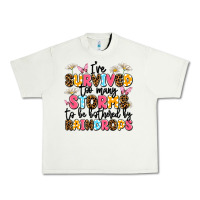 Pistachio i've survived too many storms Urban Heavy Tee - JahusDesignShop