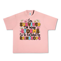 Salmon i've survived too many storms Urban Heavy Tee - JahusDesignShop