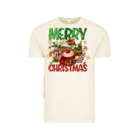 Vintage Arctic merry christmas deer Vintage Tee - MaliasSmallBusiness