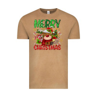 Merry Christmas Deer Vintage Tee | Teevron