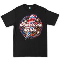 Black Western American Babe Patriotic Premium Tee - LillyAllenDesigns