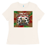 Bone merry Christmas heifer Ladies Tee - Jasminsmagicworld