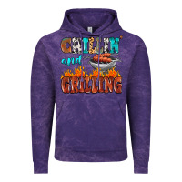 Cloud Purple chillin and grilling Vintage Hoodie - MaliasSmallBusiness