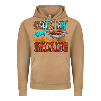 Chillin And Grilling Vintage Hoodie | Teevron