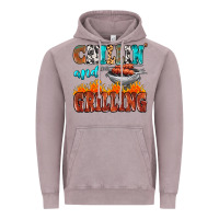 Vintage Zinc chillin and grilling Vintage Hoodie - MaliasSmallBusiness