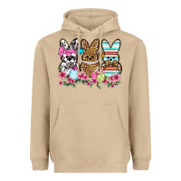 Mushroom Western Easter peeps Heavyweight Hoodie - OliviaCreatesArt