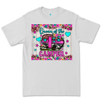 Dove Grey queen of the camper Premium Tee - JahusDesignShop