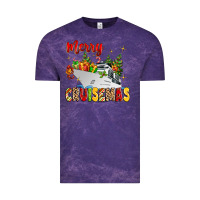 Cloud Purple merry cruisemas Vintage Tee - MaliasSmallBusiness