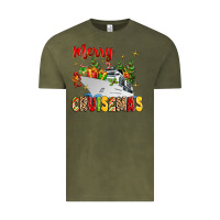 Vintage Olive merry cruisemas Vintage Tee - MaliasSmallBusiness