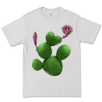 Dove Grey heart cactus Premium Tee - Jasminsmagicworld
