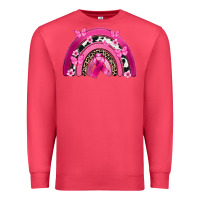 Cardinal Breast Cancer rainbow Premium Sweatshirt - FaDigitalArtStudio