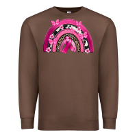 Chestnut Breast Cancer rainbow Premium Sweatshirt - FaDigitalArtStudio