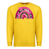 Lemon Breast Cancer rainbow Premium Sweatshirt - FaDigitalArtStudio