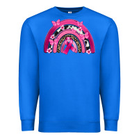 True Royal Breast Cancer rainbow Premium Sweatshirt - FaDigitalArtStudio