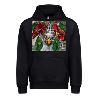 Foreset Green Chicken Urban Hoodie - CowhideDigitalArt