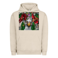 Pigment French Oak Chicken Urban Hoodie - CowhideDigitalArt