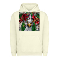 Pigment Pistachio Chicken Urban Hoodie - CowhideDigitalArt