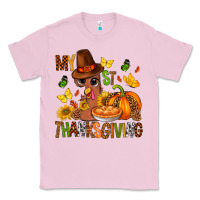 Bubblegum Pink my first thanksgiving bbs Classic Tee - BundleAndBundleShop
