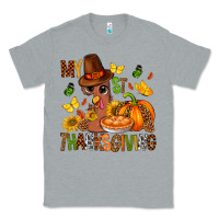 Heather Grey my first thanksgiving bbs Classic Tee - BundleAndBundleShop