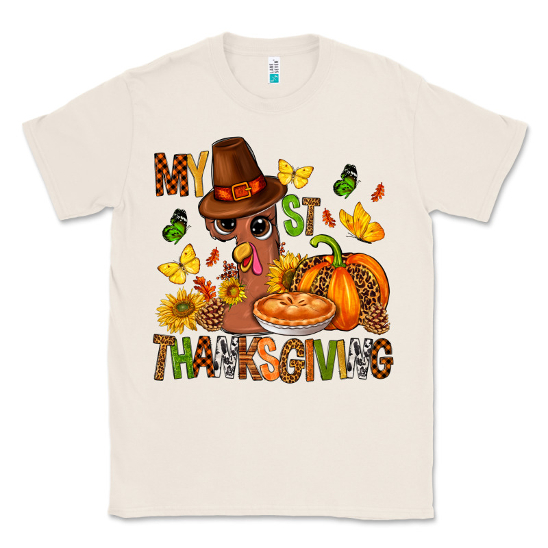 My First Thanksgiving Bbs Classic Tee by BundleAndBundleShop | Teevron