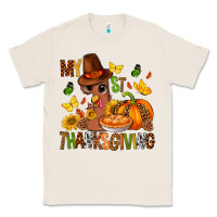 Natural my first thanksgiving bbs Classic Tee - BundleAndBundleShop