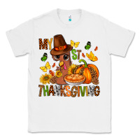 White my first thanksgiving bbs Classic Tee - BundleAndBundleShop