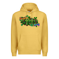Antique Gold Happy St. Patrick's Day Premium Hoodie - HowdyJamesFarm