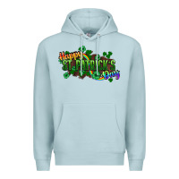 Blue Mist Happy St. Patrick's Day Premium Hoodie - HowdyJamesFarm